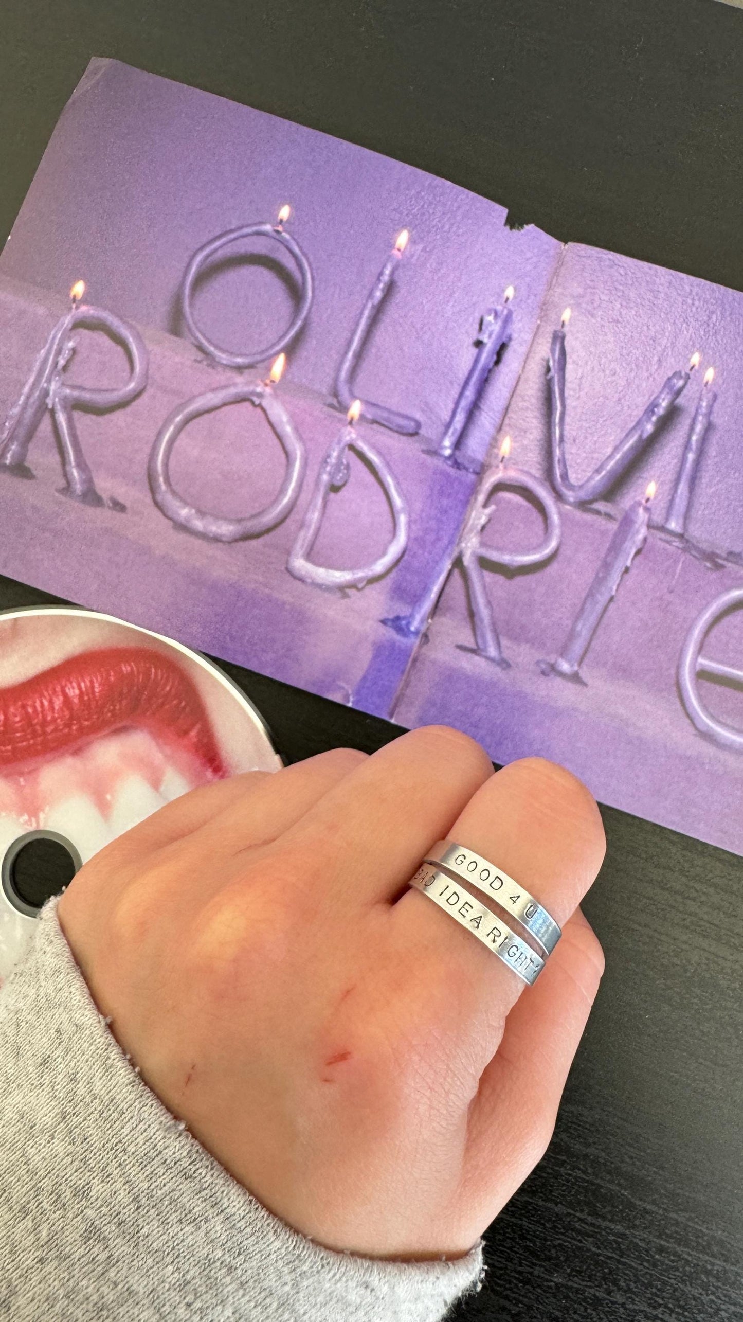 Olivia Rodrigo Inspired Rings