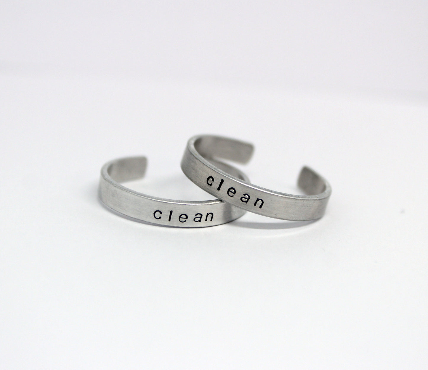 Clean (Hidden Message) Ring