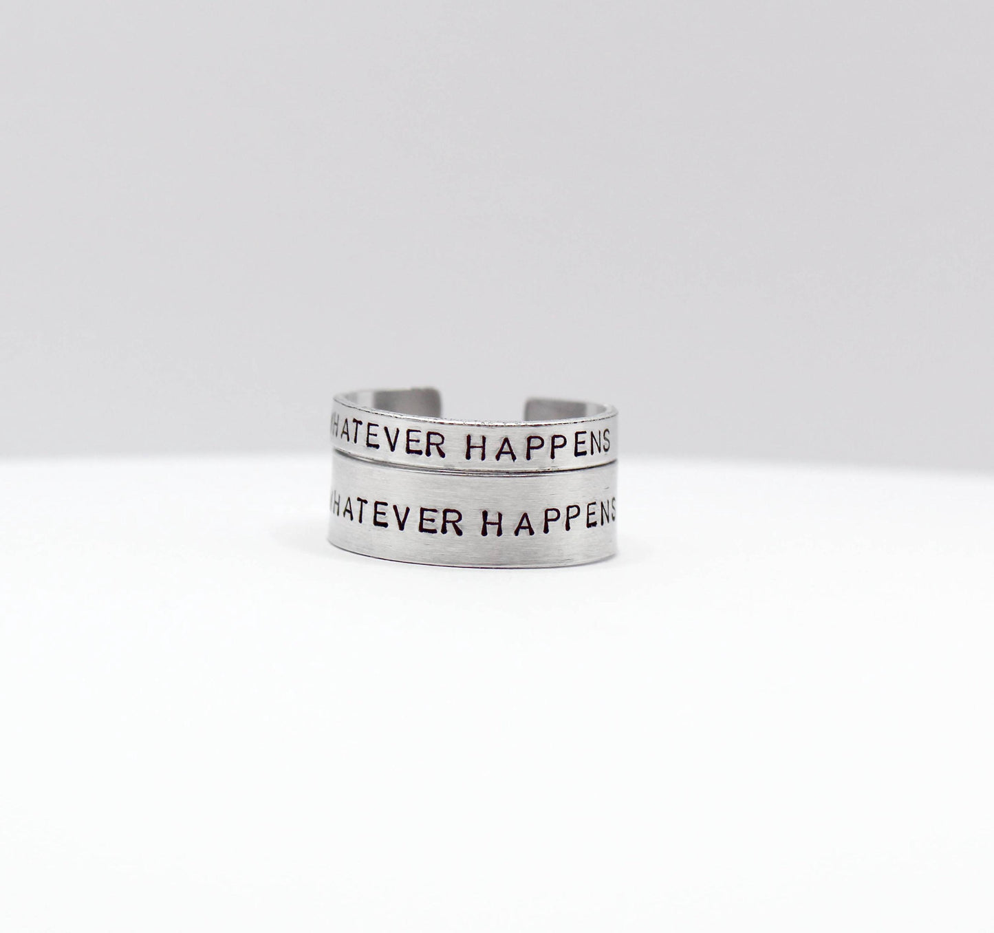 Whatever Happens (Hidden Message) Ring