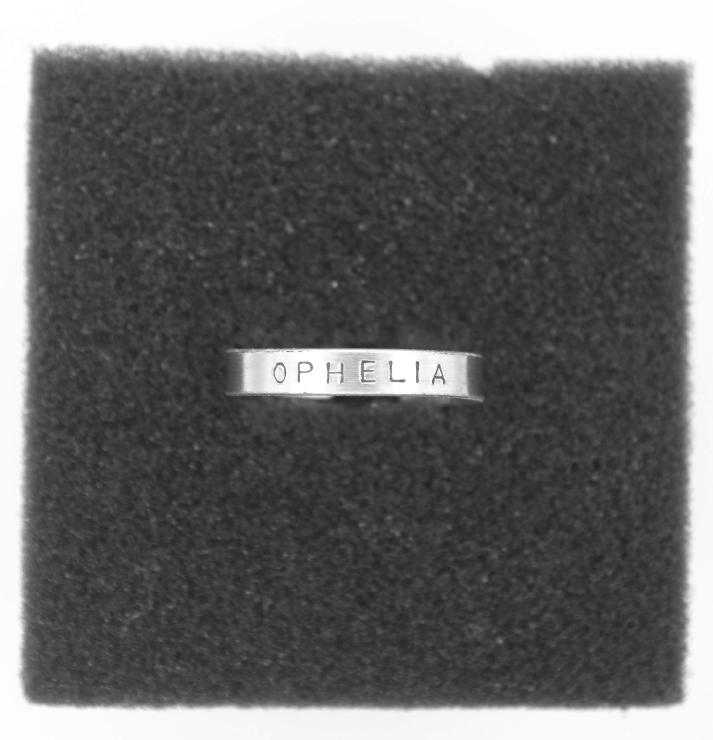 Ophelia Hand-Stamped Ring