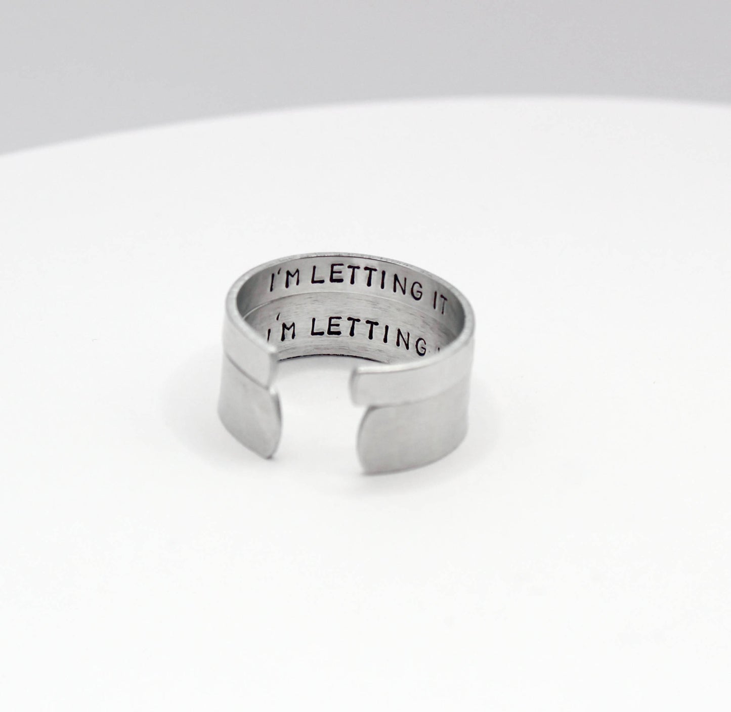Whatever Happens (Hidden Message) Ring