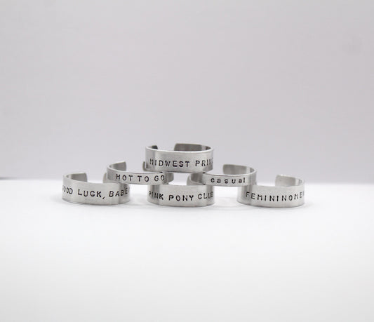 Chappell Roan Inspired Rings