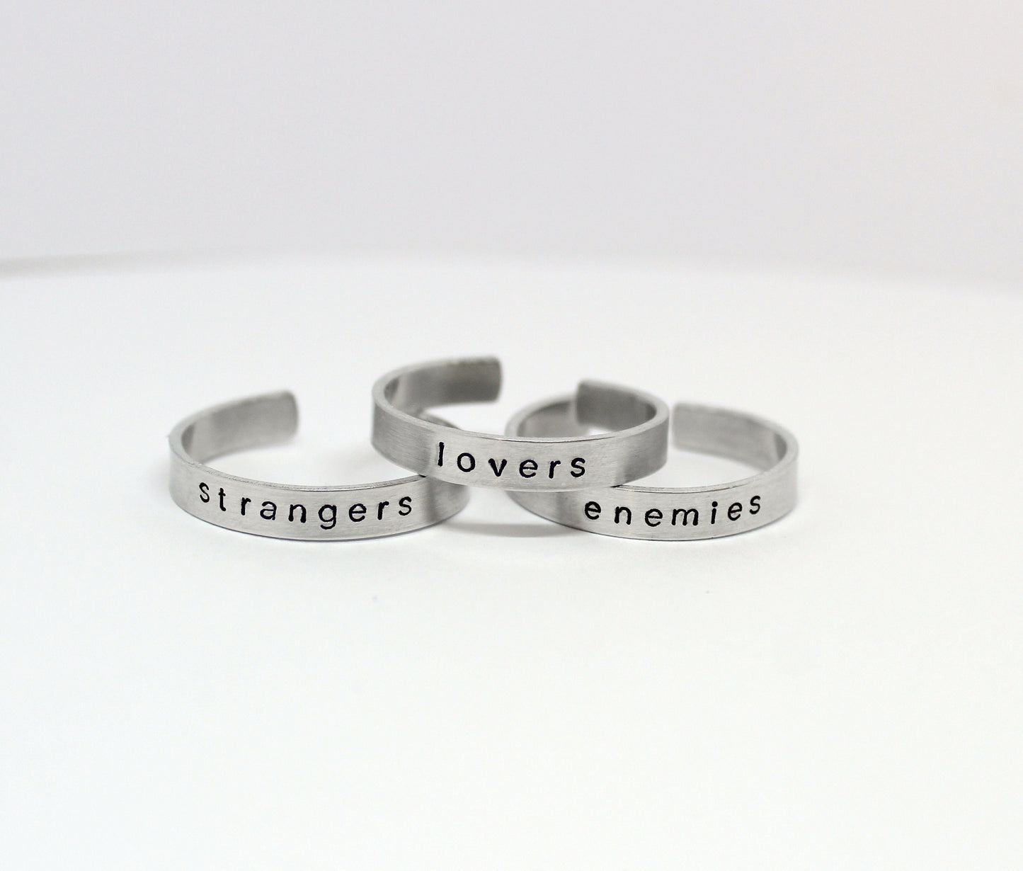 Strangers, Lovers, Enemies Trio Set