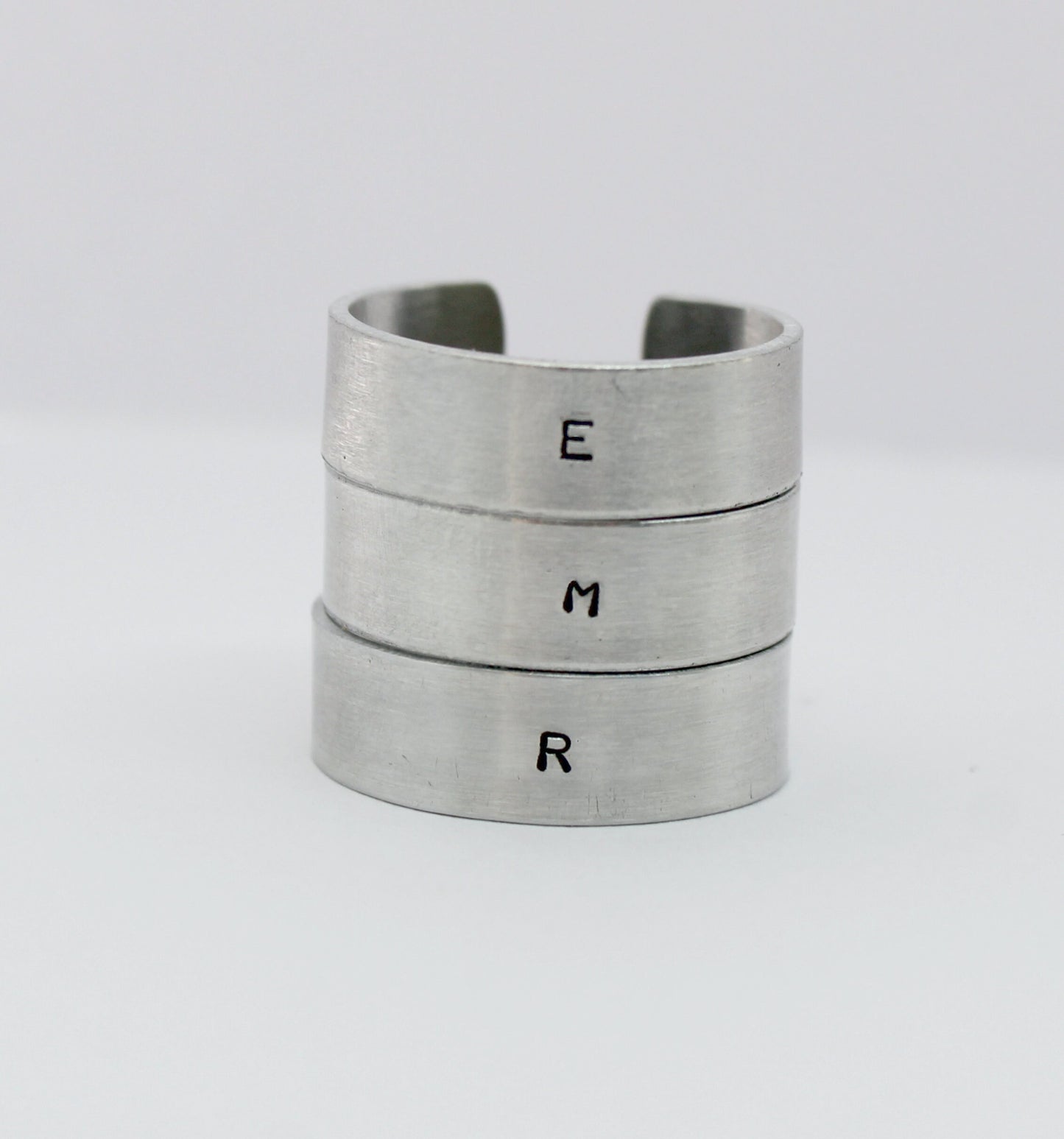 Personalised Initial Ring