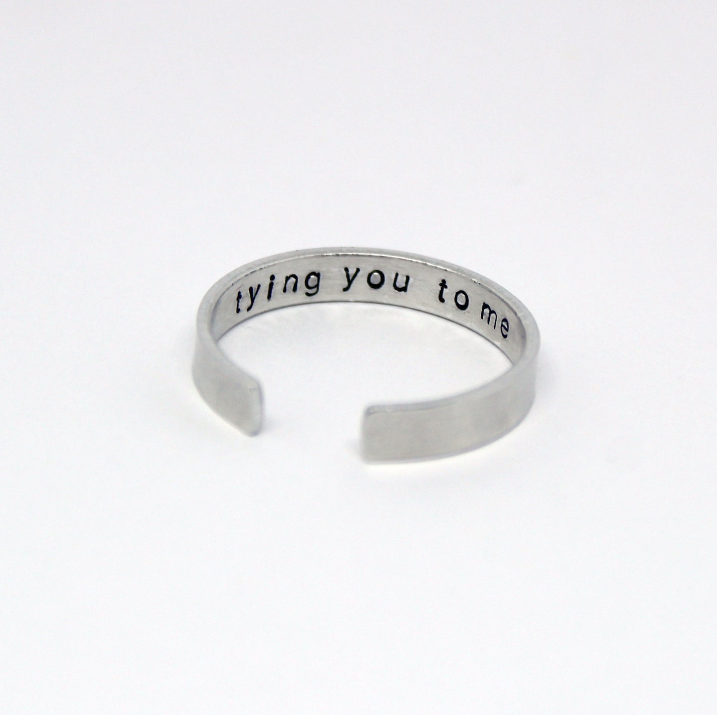 Invisible String (Hidden Message) Ring