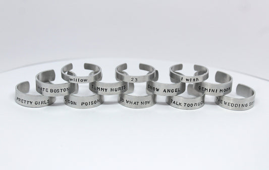 Reneé Rapp Inspired Rings
