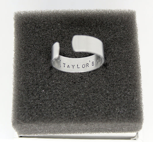 Personalised 'Taylor's Version' Ring