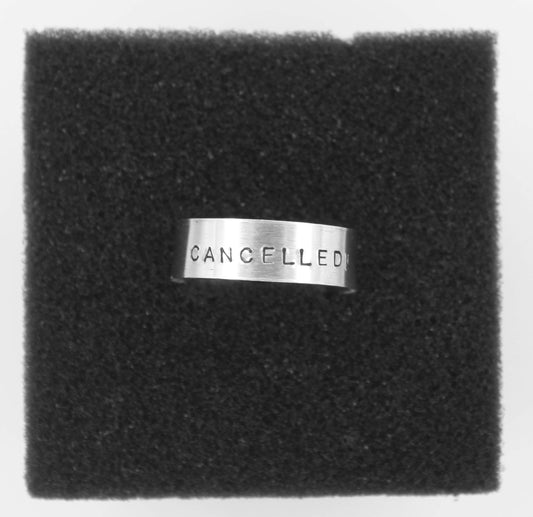 CANCELLED! Hand-Stamped Ring