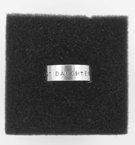 Eldest Daughter Hand-Stamped Ring