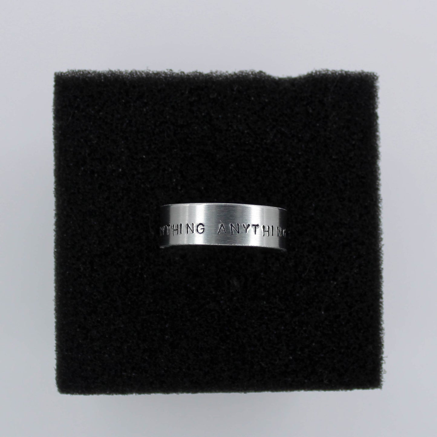 Daughter From Hell Hand-Stamped Ring