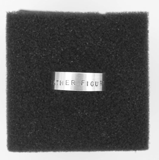 Father Figure Hand-Stamped Ring