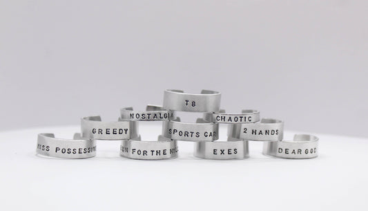 Tate McRae Inspired Rings