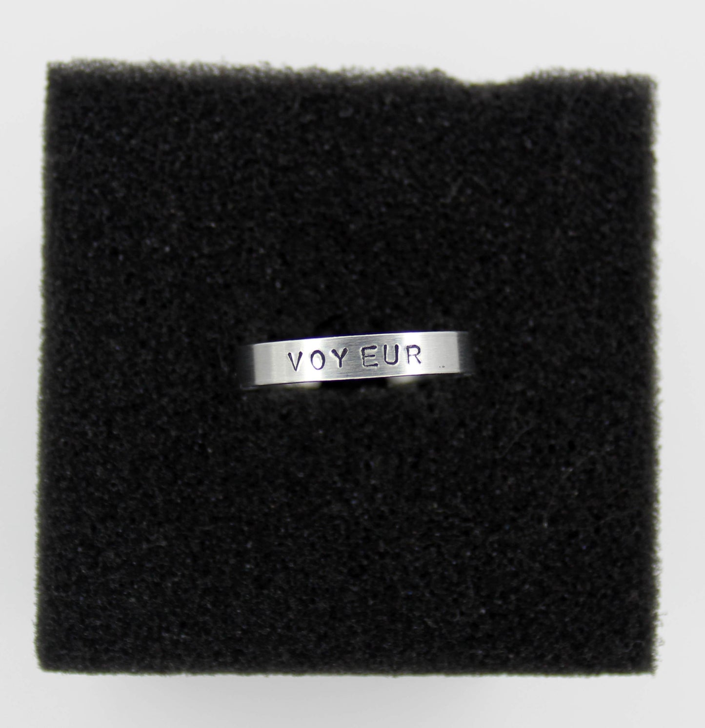 Daughter From Hell Hand-Stamped Ring