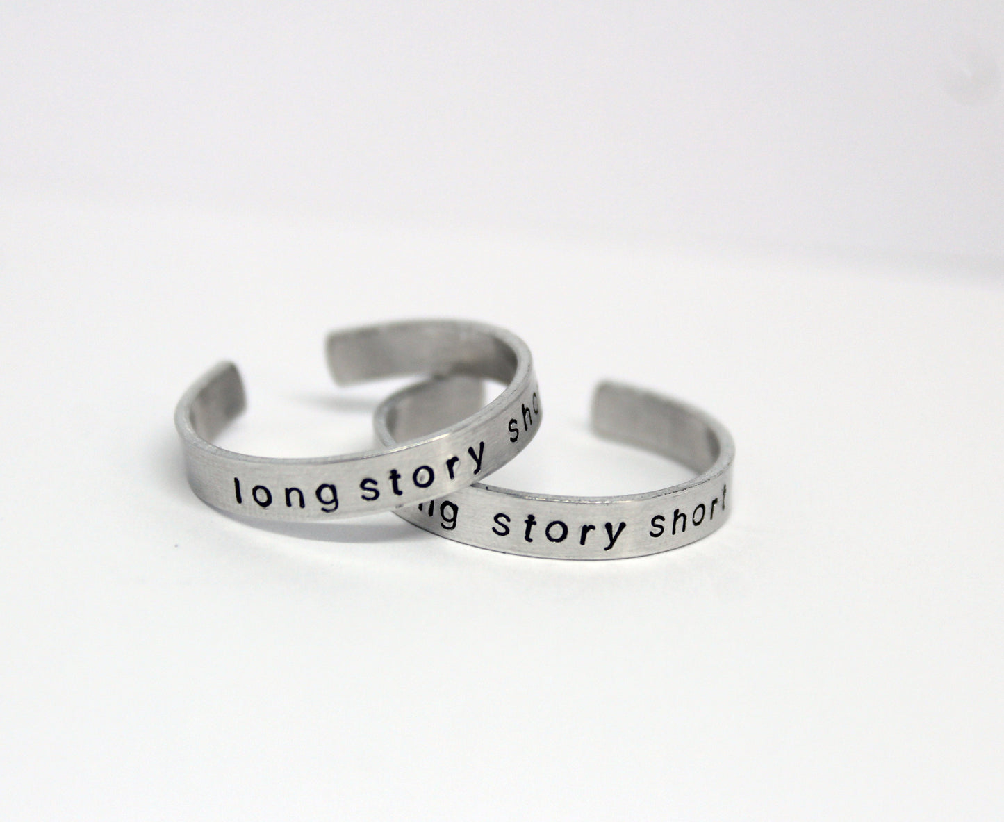 Long Story Short (Hidden Message) Ring