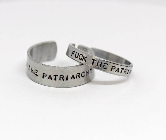 Fuck The Patriarchy Ring