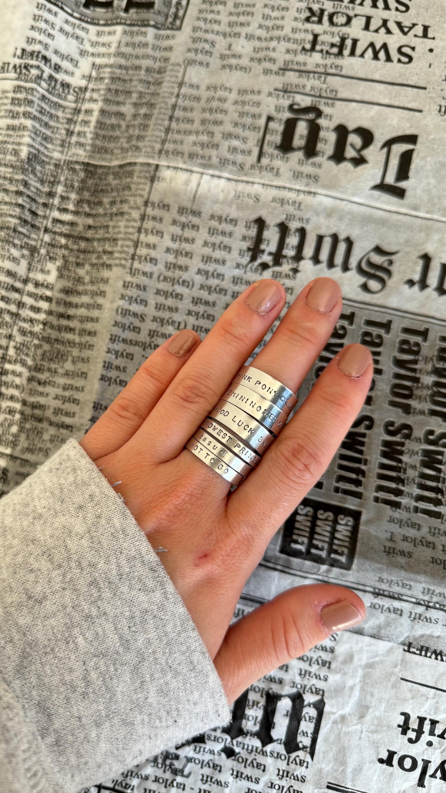 Chappell Roan Inspired Rings