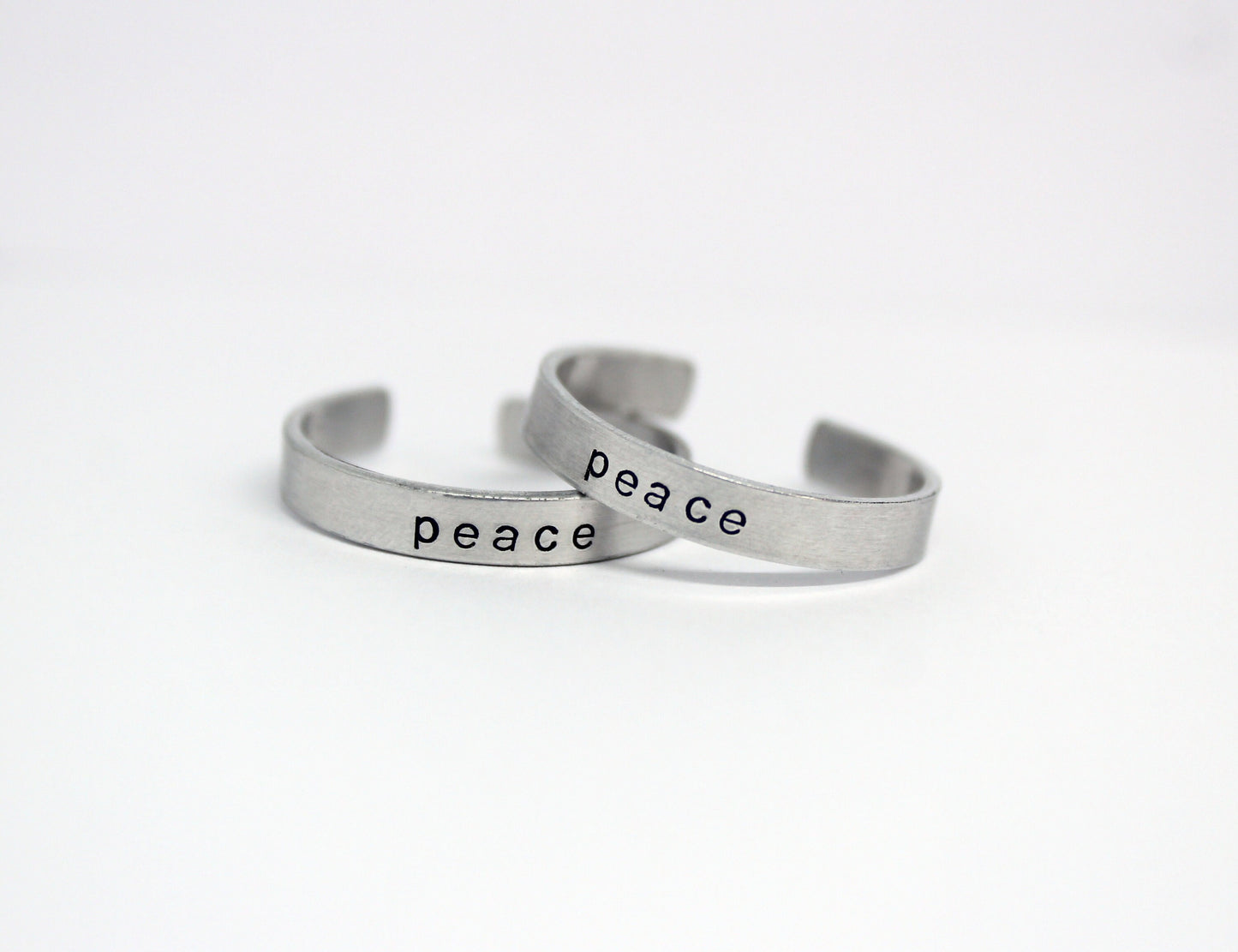 Peace (Hidden Message) Ring